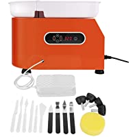 TTLIFE Rueda de cerámica eléctrica con pantalla LCD- 350W 25CM Máquina de rueda de cerámica Herramienta de arcilla de…